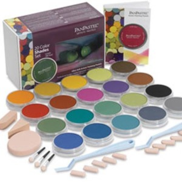 PanPastel パステル 20個セット Pan Pastel 20 Pure Color - Dakota Art Pastels